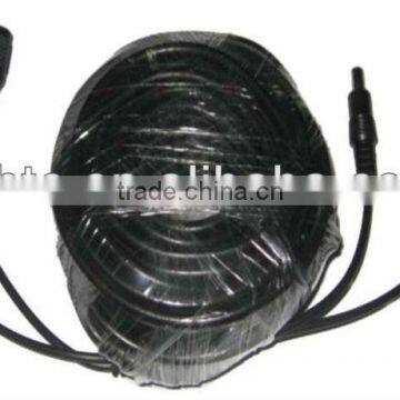 security system accessory black pvc CCTV extension cable