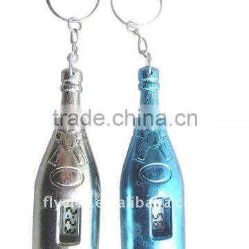 Digital Keychain Watch With Bottle Shaped