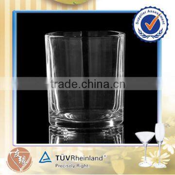 520ml high white glass round old fashioned glass