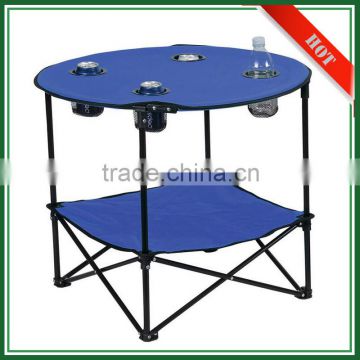 Pack-way 600D Folded Table Specific Use Outdoor Round Picnic Table