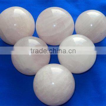 2016 INDIA Rose Quartz Sphere Cheap Crystal Ball | Khambhat Agate Exports