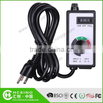 CE / FCC Certificate Variable Rotary fan speed controller