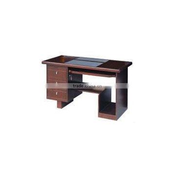 Low price wood veneer computer desk