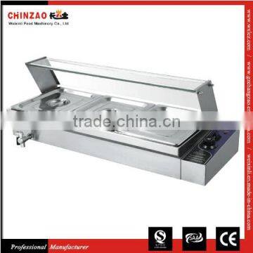 CHIANZAO Brand Wet Well Bain Marie Warming Station for Hot Sell