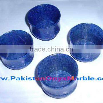 TEA CUPS LAPIS LAZULI HANDICRAFTS