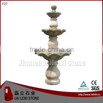 Natural Stone Polished Granite Garden Stone Fountain