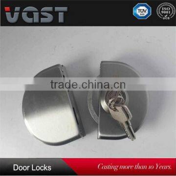 2015 hot sale stainless steel commercial glass door lock,glass door lock