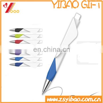 New 2017 high quality customized ball pen with logo promotional plastic ball pen