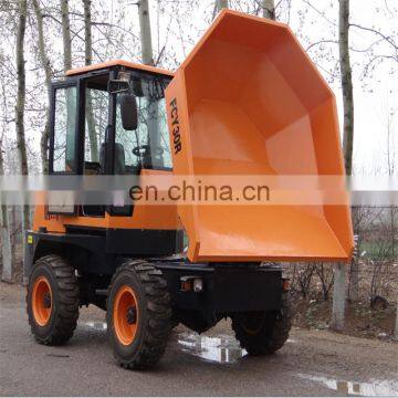3ton 4wd Site dumper with rotating bucket