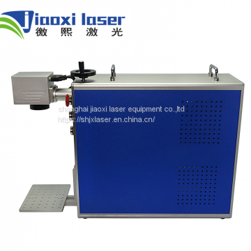 Jiaoxi 30watt portable fiber laser marking machine for metal and mobile phone accessories