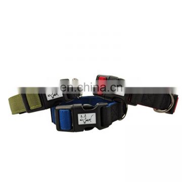 dog walking collar accept custom color wear-resistant collar with matching leash