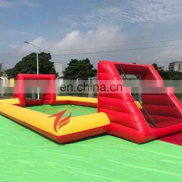 2021 inflatable bubble bumper football arena for sale