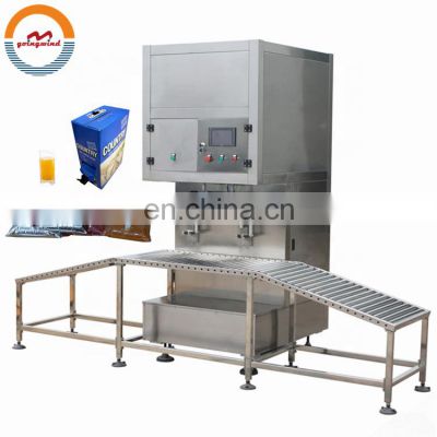 Auto liquid bag in box filling fully automatic bag-in-box filler and capper cheap price for sale