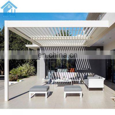 3X4 Aluminium Alloy Adjustable Gazebo Cover Vergola with Sunshade Roof motorized aluminum pergola