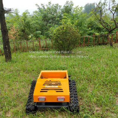 slope mower cost, China remote control mower for hills price, wireless robot mower for sale