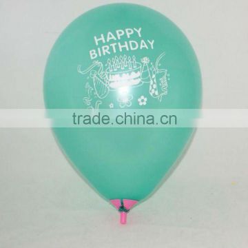 various kinds of birthday balloons