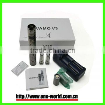 Oneworld big vapor e cigarette variable voltage (3-6v) vamo vv v3