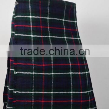 Scottish Mackenzie 5 Yards Tartan Kilt Made Of Fine Quality Tartan Material