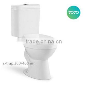 cheapChaozhou ceramic Siphonic two piece S-trap sanitary ware z05