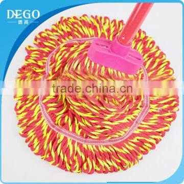 DEGO factory 350grm orange white magic mop head with cotton mop material