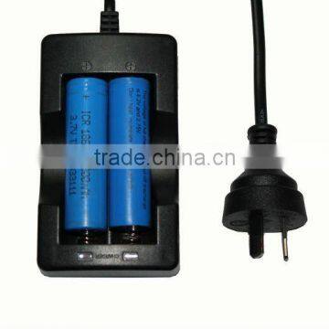 flashlights - charger for 18650 AU plug dual charger with line
