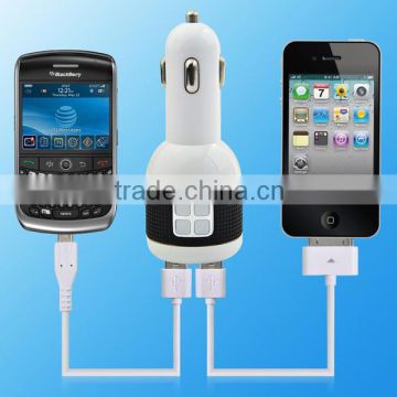 Hot selling new items from China usb car charger for mobile phone