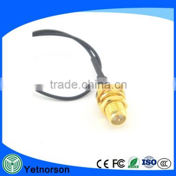 SMA female to ipex ufl connector cable with RG1.13 cable U.FL Cable Assembly with RG1.13 cable with U.FL connector