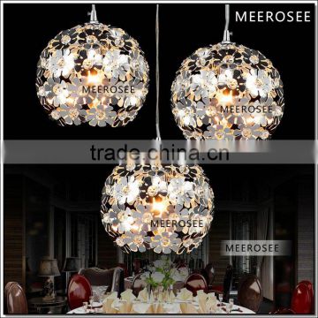 3 Lights Flower Crystal Pendant Light / Lamp/ Lighting Fixture for Dining Room, Bedroom