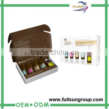 Standard colored tuck top folding paper box packaging