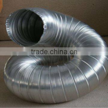 High quality aluminum semi-rigid flexible duct for ventilation