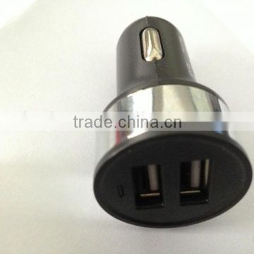 2 Port USB Car Charger With Good Design For Iphone Ipad
