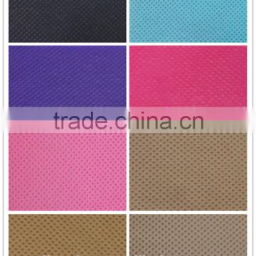 Dongguan competitive price wholesale colorful PP spunbond nonwoven fabric