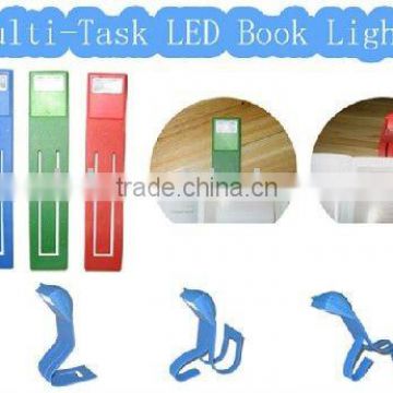 LED flexible book light/ Colorful LED mini portable book light