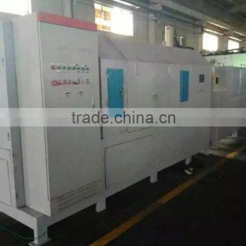 Steel wire non-acid-pickling oxided scales removing machine