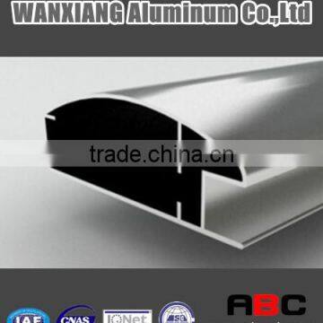 6063 T5 Aluminium profile with PVC wood grain for silding door -GL161