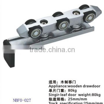 New design aluminum door track and window rollers made in China