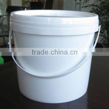 food plastic bucket with lid 4 liter