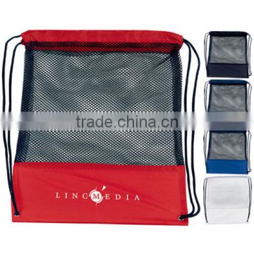 Top Range Customized Mesh Drawstring Backpack