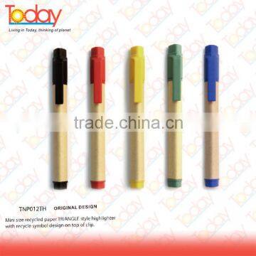 ECOZONE STAPLES Factory Eco-green highlighter pen, pen highlighter ,pen