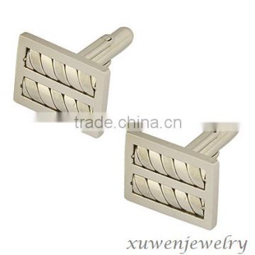 custom braided 316l surgical steel antique cufflinks for sale
