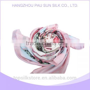 Promotional high quality cheap colorful winter scarf