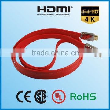 3d hd 1080p flat high speed hdmi cable 1.4 version