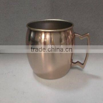 moscow mule mug,copper-plated vodka mug,ginger beer mug