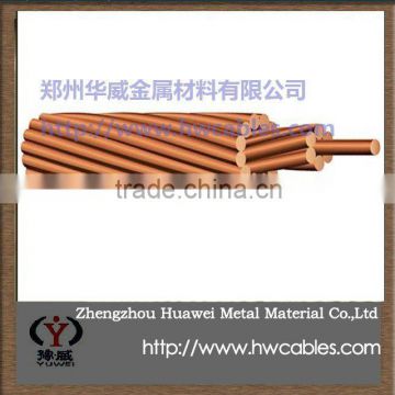 super bare copper conductor with lower resistance