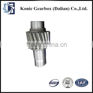 Made in china large gear shaft usage agricultural machinery