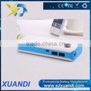 high capacity 16000mAh general mobile power bank charger for any cellphone