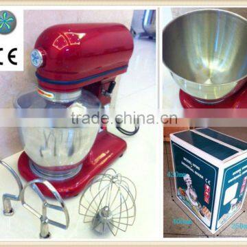 Professional food mixer with stainless steel bowl(manufacturer)