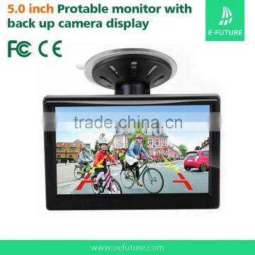 16:9 Screen Type and Dashboard Placement 5 inch car tft lcd dashboard monitor