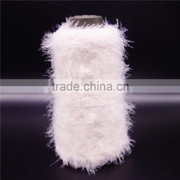 feather yarn , dyed in cone , china yarn manufacturer ,hand knitting yarn