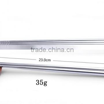 Stainless steel chopsticks Hollow high-quality high-grade square non-slip chopsticks Korean tableware C61